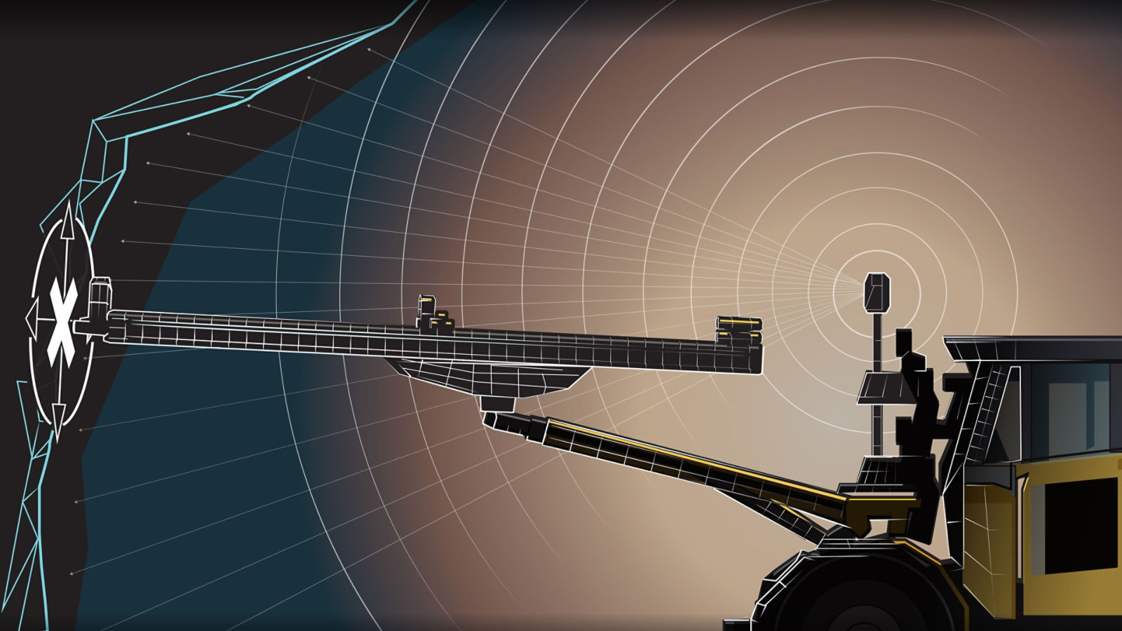 Epiroc - M&C Adaptive automation Boomer illustatration