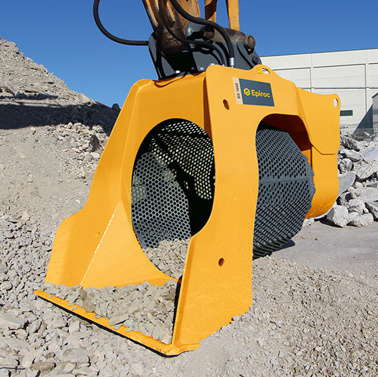 24 Inch Screening Bucket Attachment Soil Sieving Bucket, Attachment