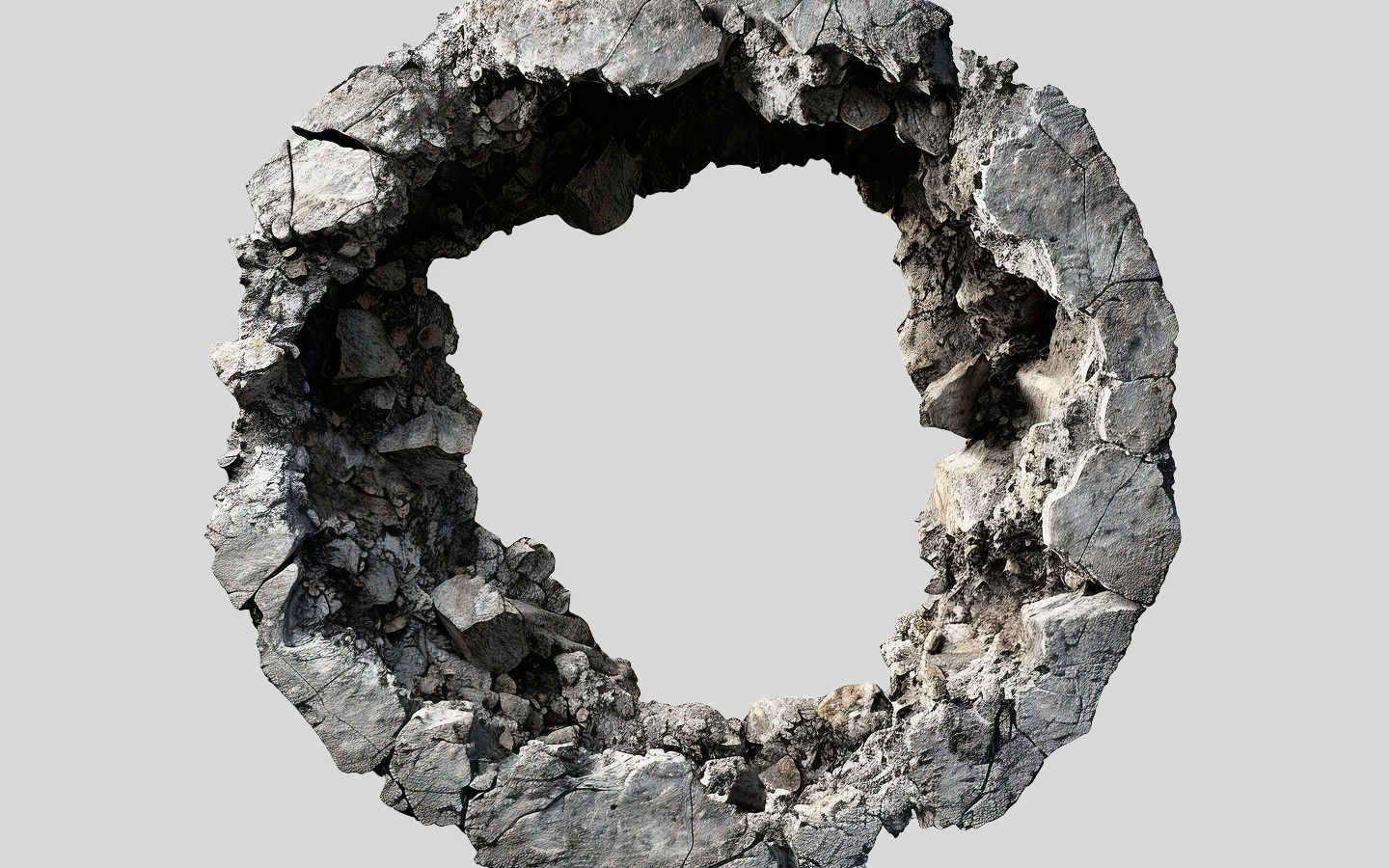 Circular offering header