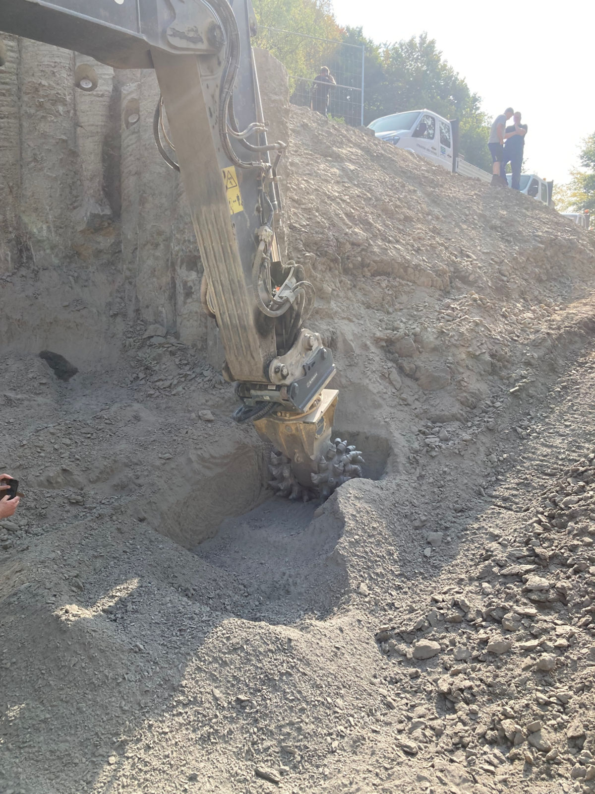 Scoring points: The new VC 2000 drum cutter impresses when used in rock ...