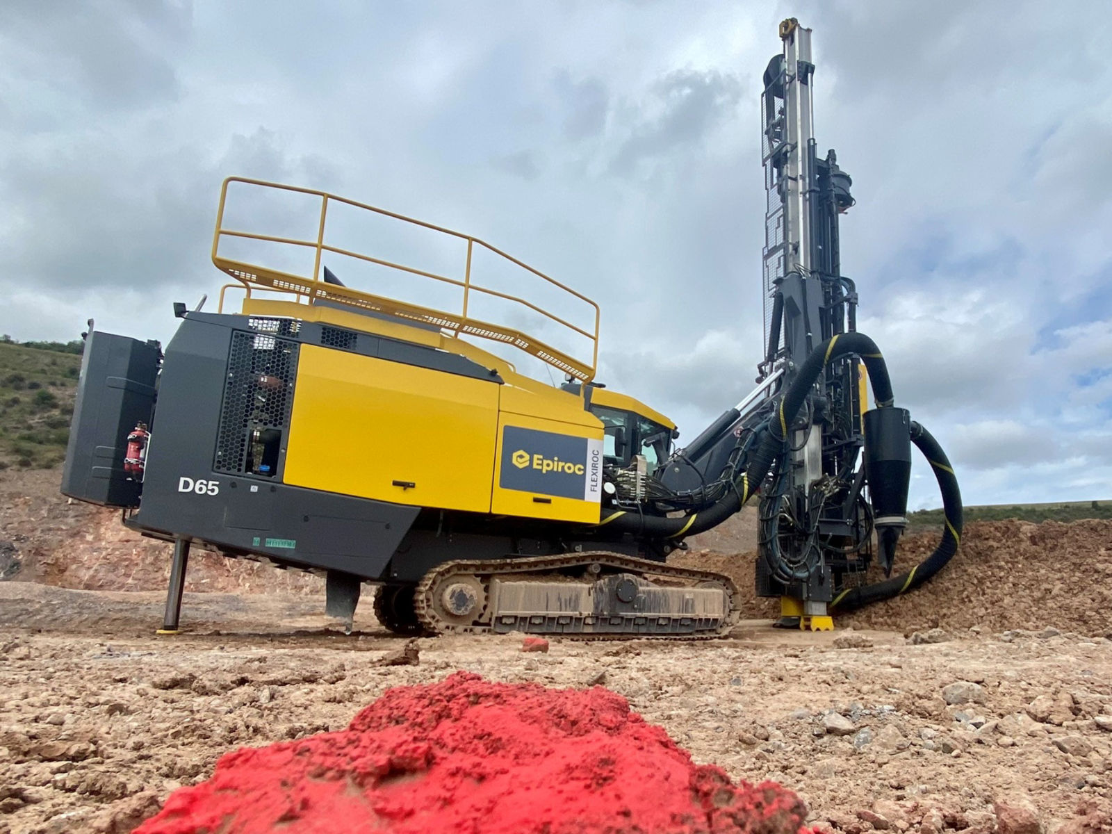 Aggregate Industries choose Epiroc FlexiRoc D65 for Torr Works | Epiroc