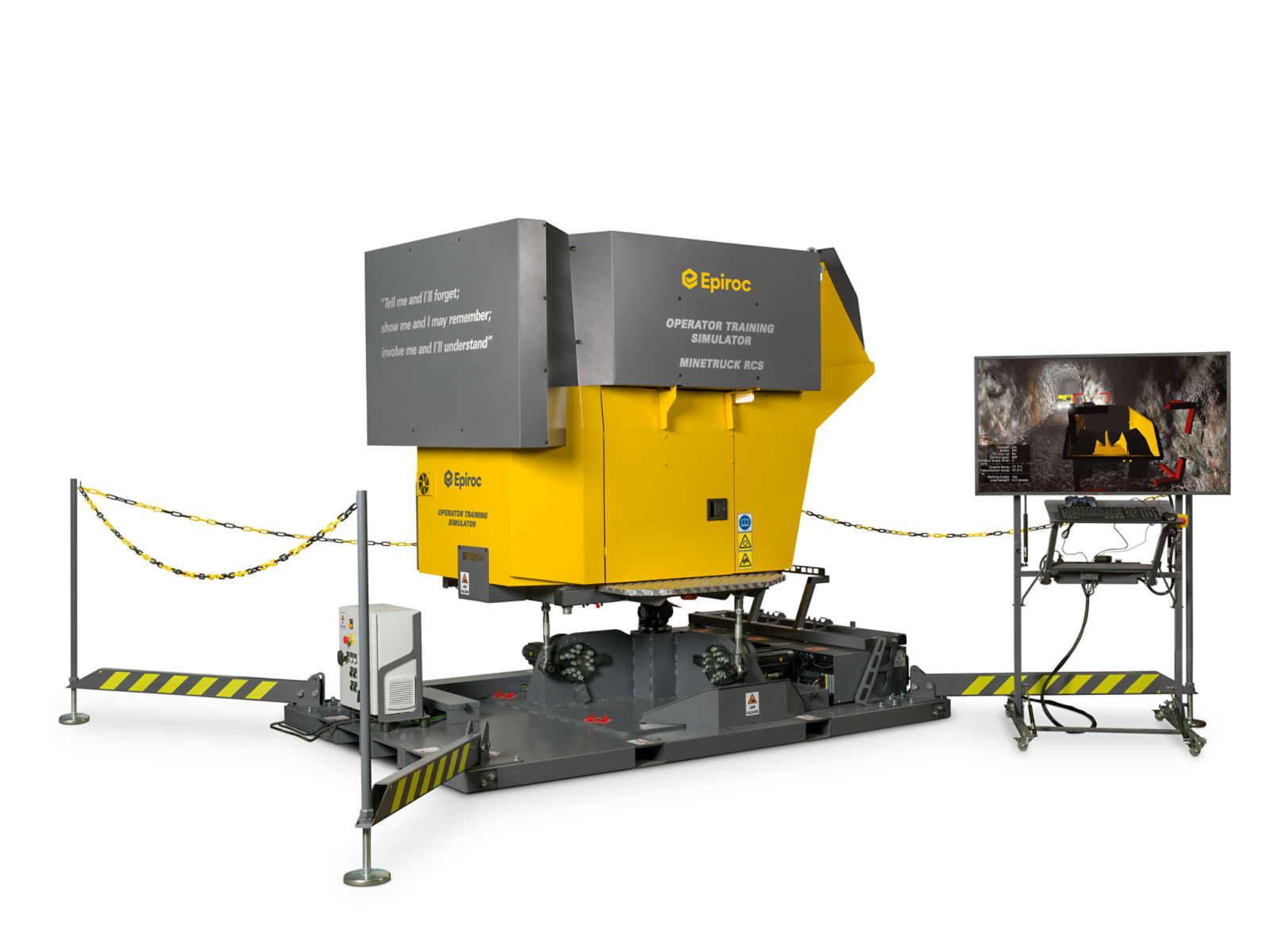 Minetruck MT42 simulator | Epiroc