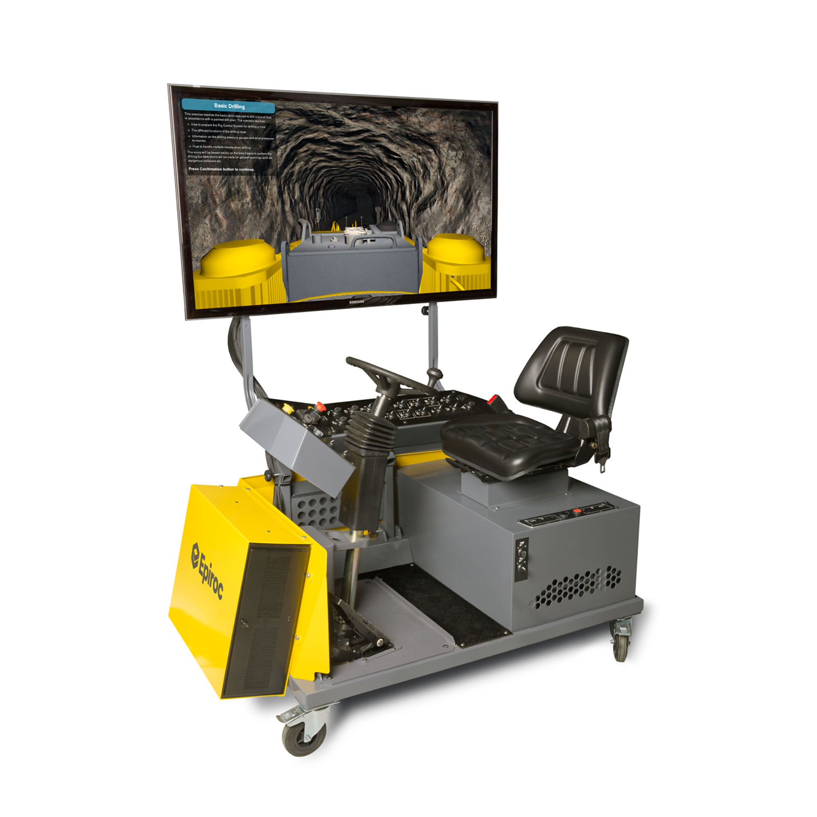 Epiroc Releases New Teleremote E-Tramming Option for Simba Drill