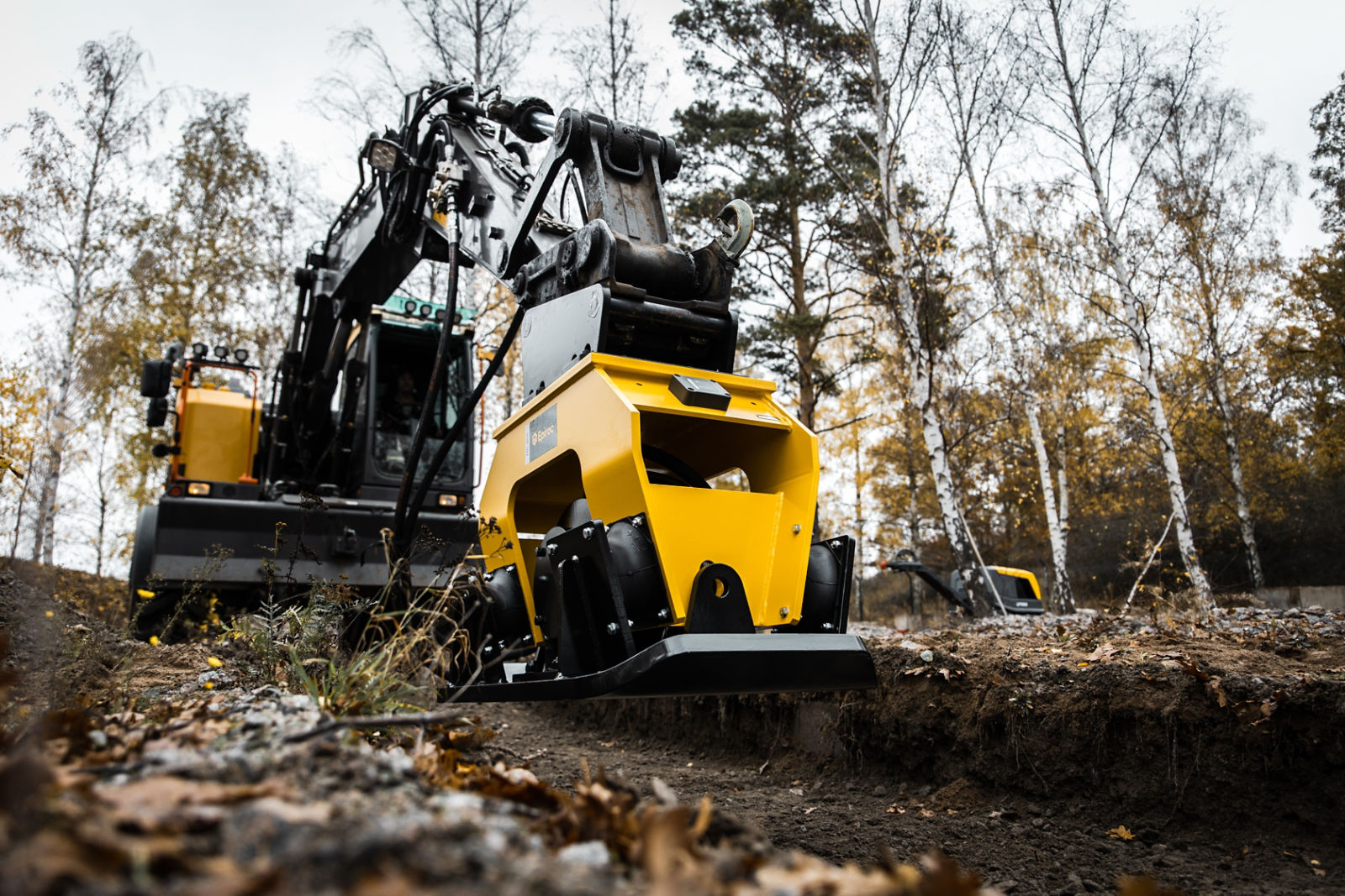 Rüttelplatte für Bagger - PV 20.40 - CM Srl