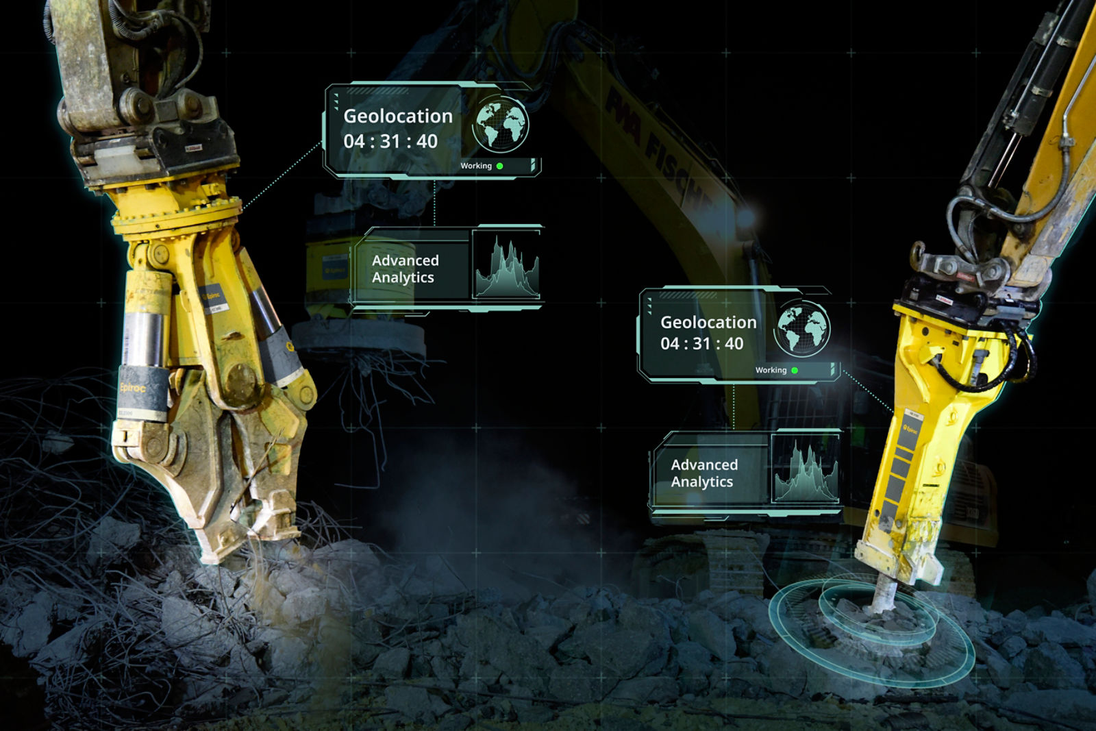 Epiroc InSite Real-time visibility. Total fleet control