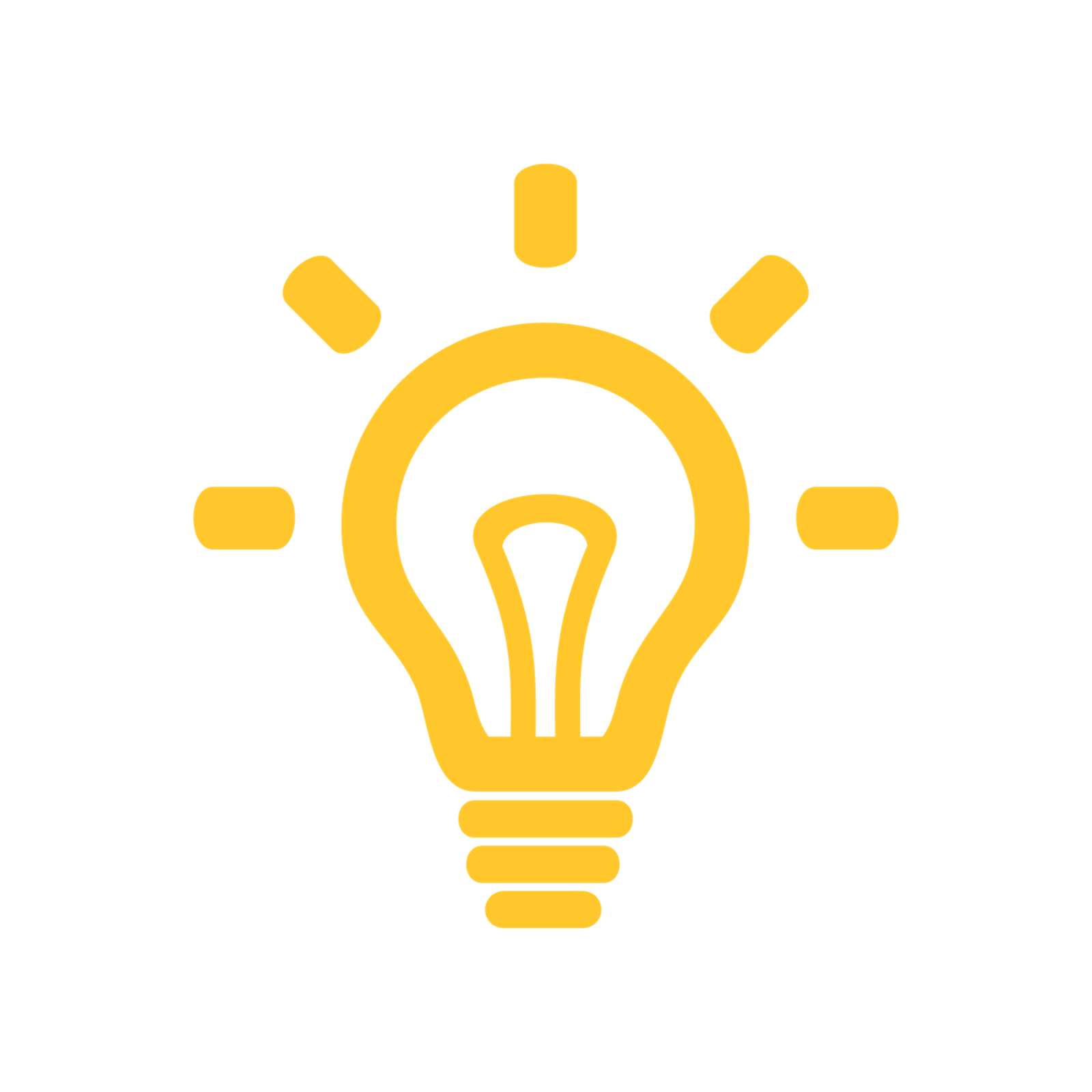 Epiroc - Lightbulb icon yellow