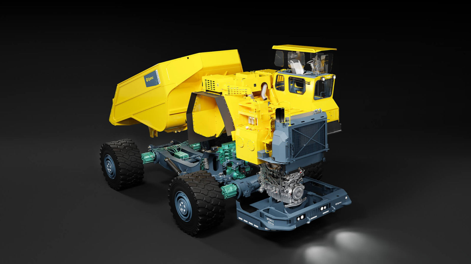 Epiroc - Minetruck MT66 S eDrive web