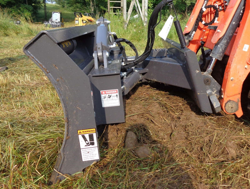 Arctic Wide Snow Blade skid steer attachment