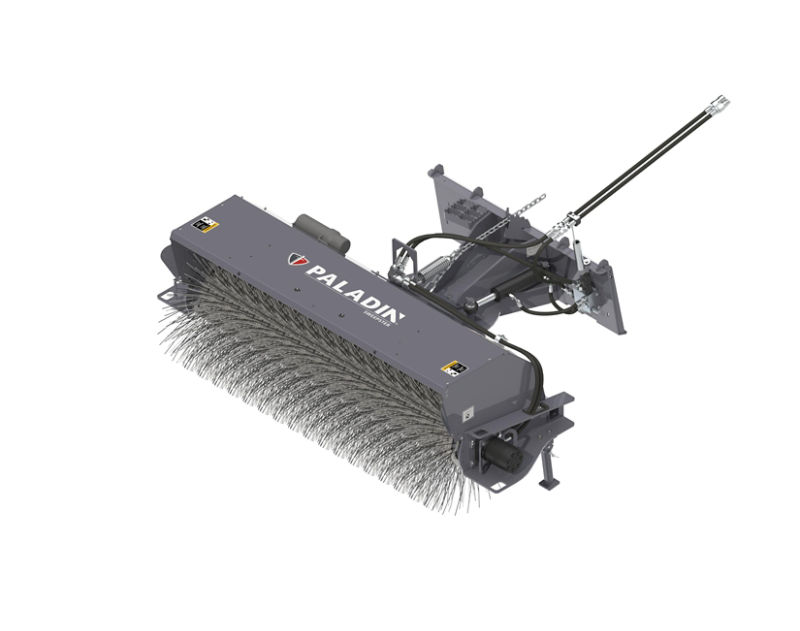 Martatch Angle Broom 72 Inch skid steer attachment