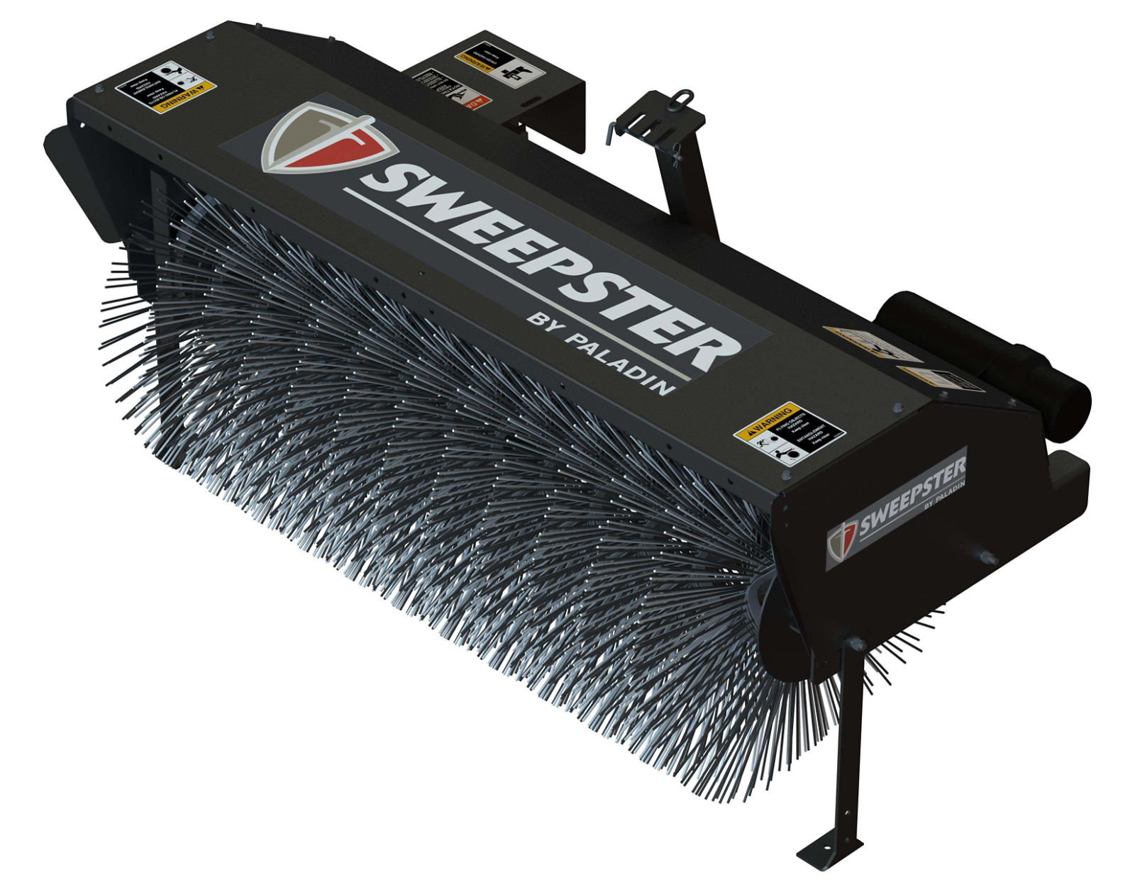Sweepster - Commercial Turf Mower Angle Broom | Paladin attachments
