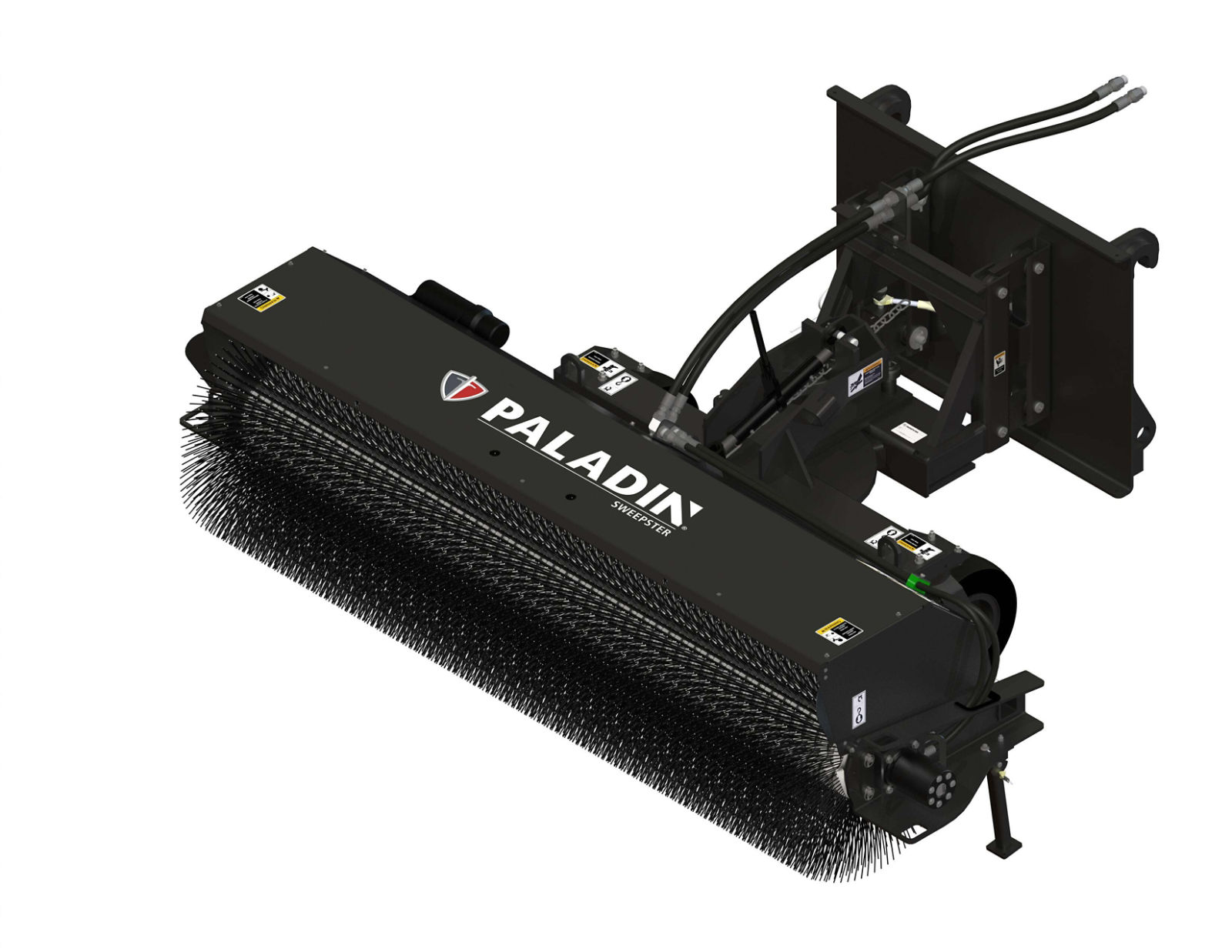 Sweepster - Truck and Wheel Loader Angle Broom | Paladin attachments
