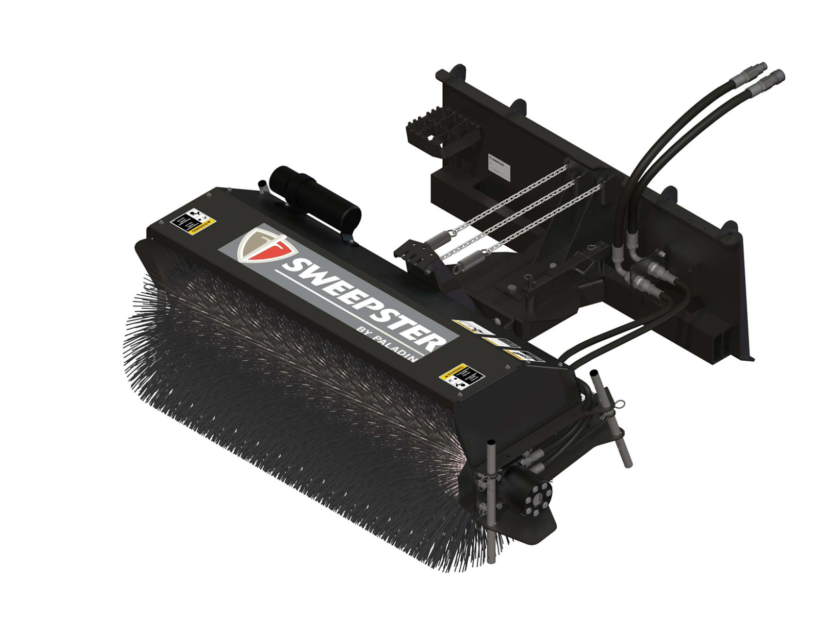 Sweeper - Compact Tractor Loader Angle Broom - Hydraulic Drive ...