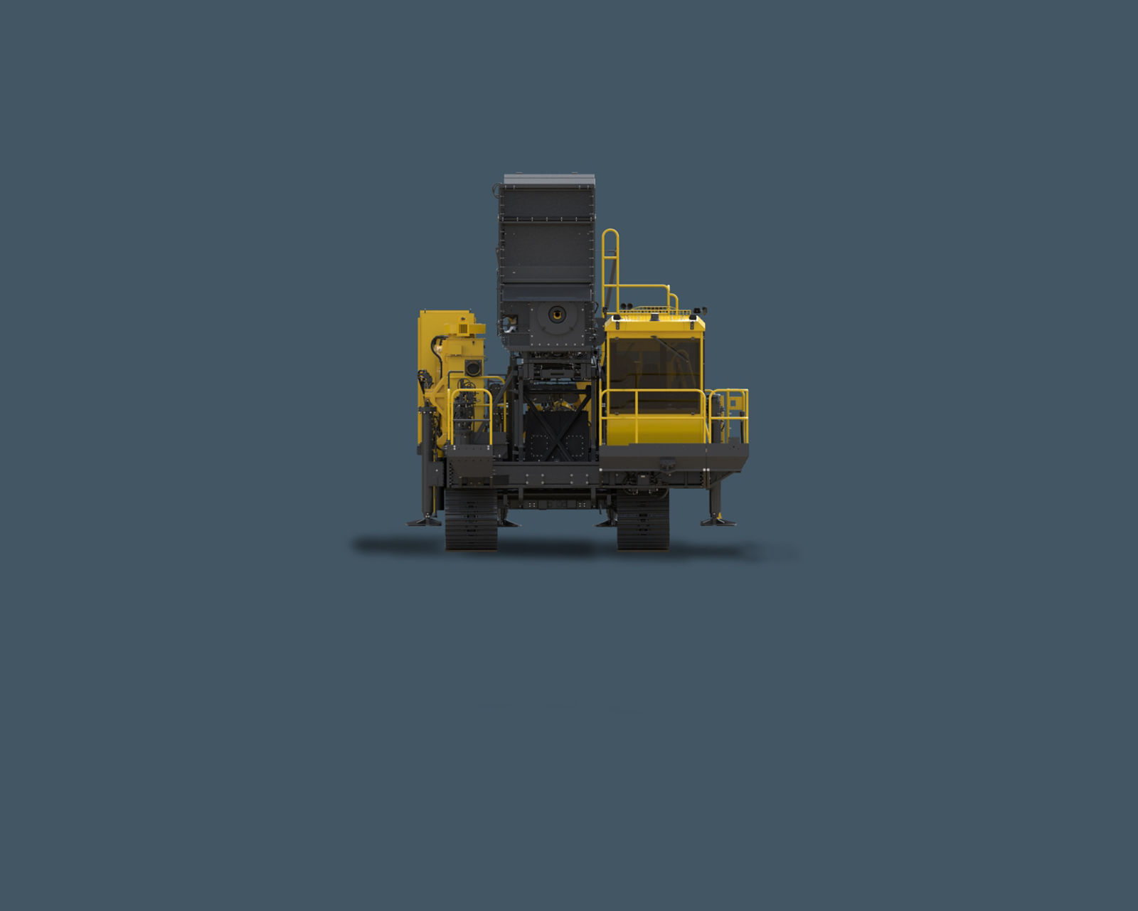 Epiroc - Pit Viper 231 E 3D Front Tower Down Wide EGB