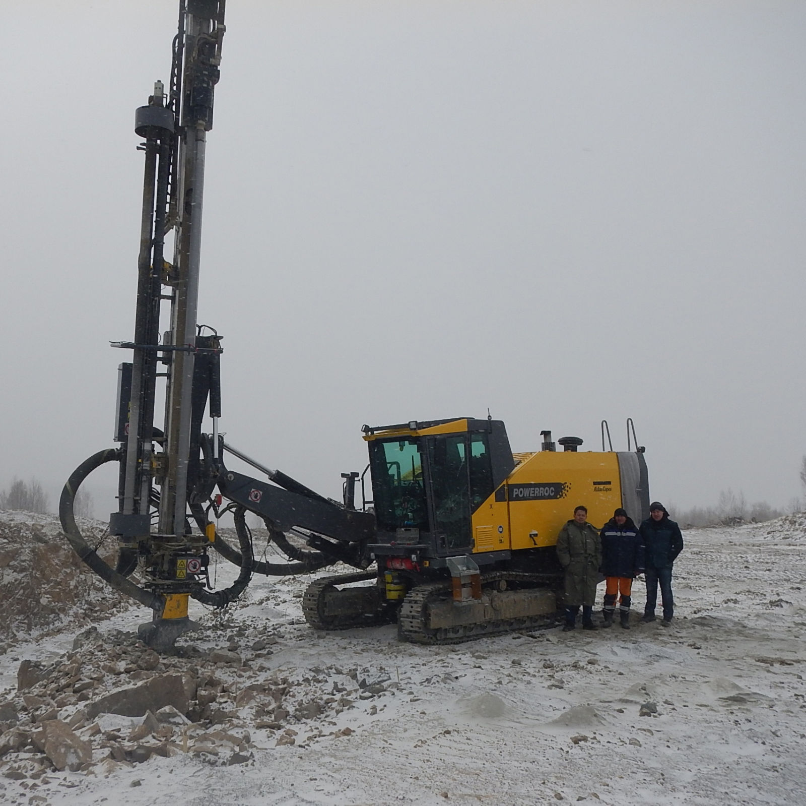 New surface drill rig for Russian gold | Epiroc