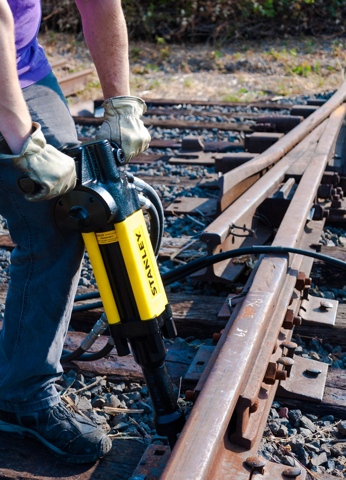 め*だ様 スタンリー Hydraulic Spike Driver - SD67 | Industrial Tools and Attachments