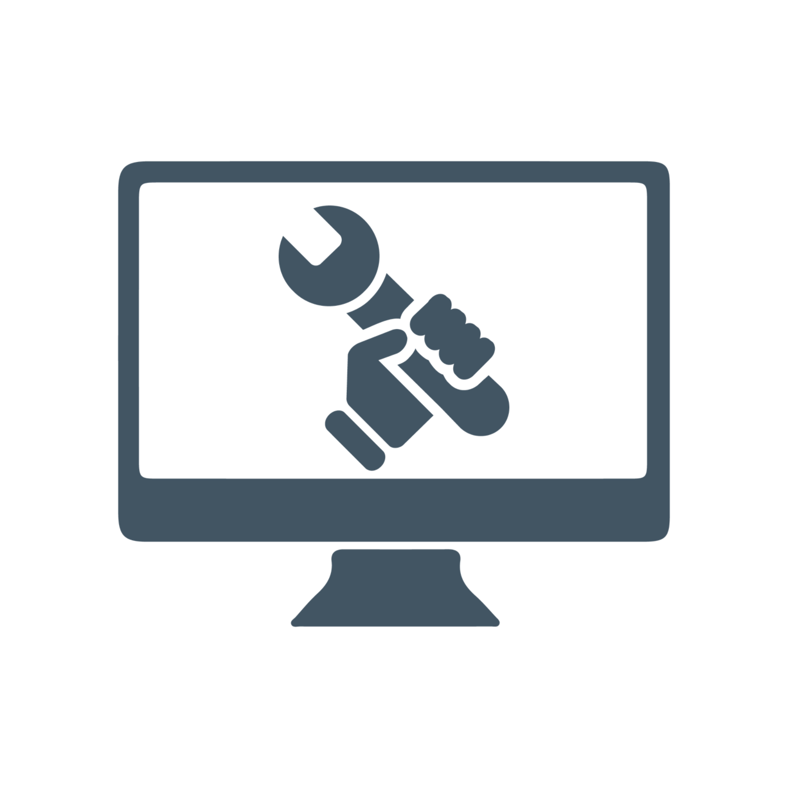 Service portal icon, transparent