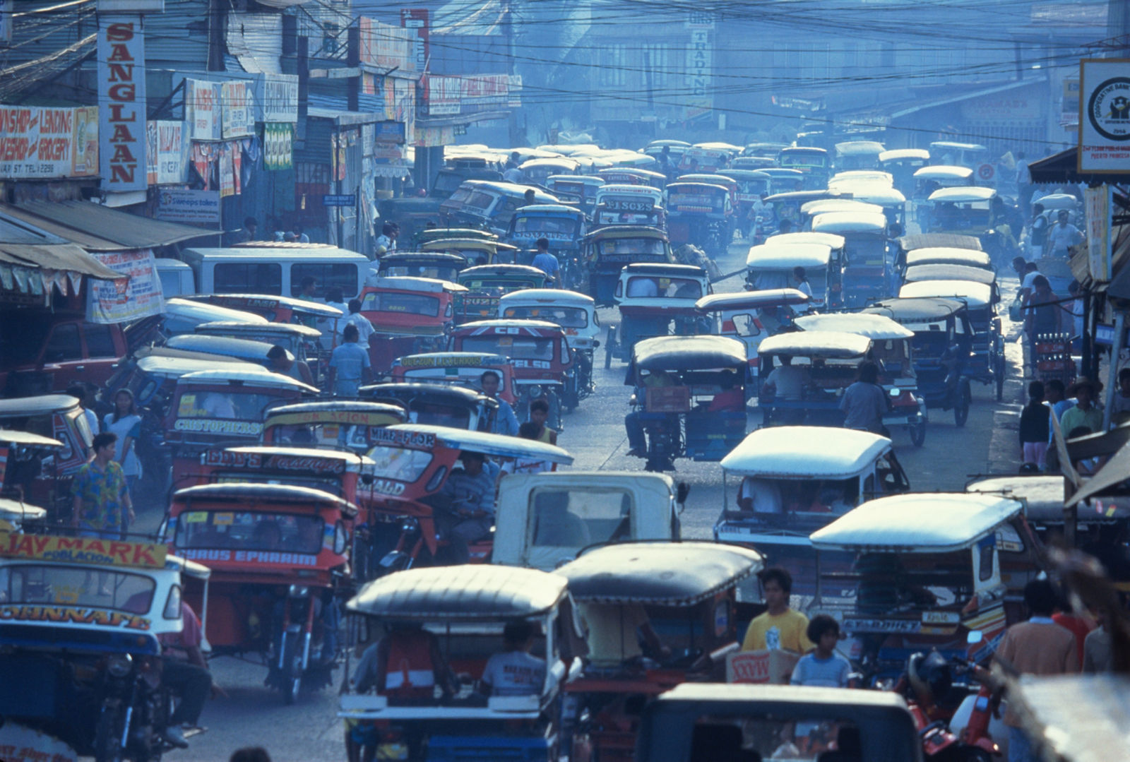 busy road